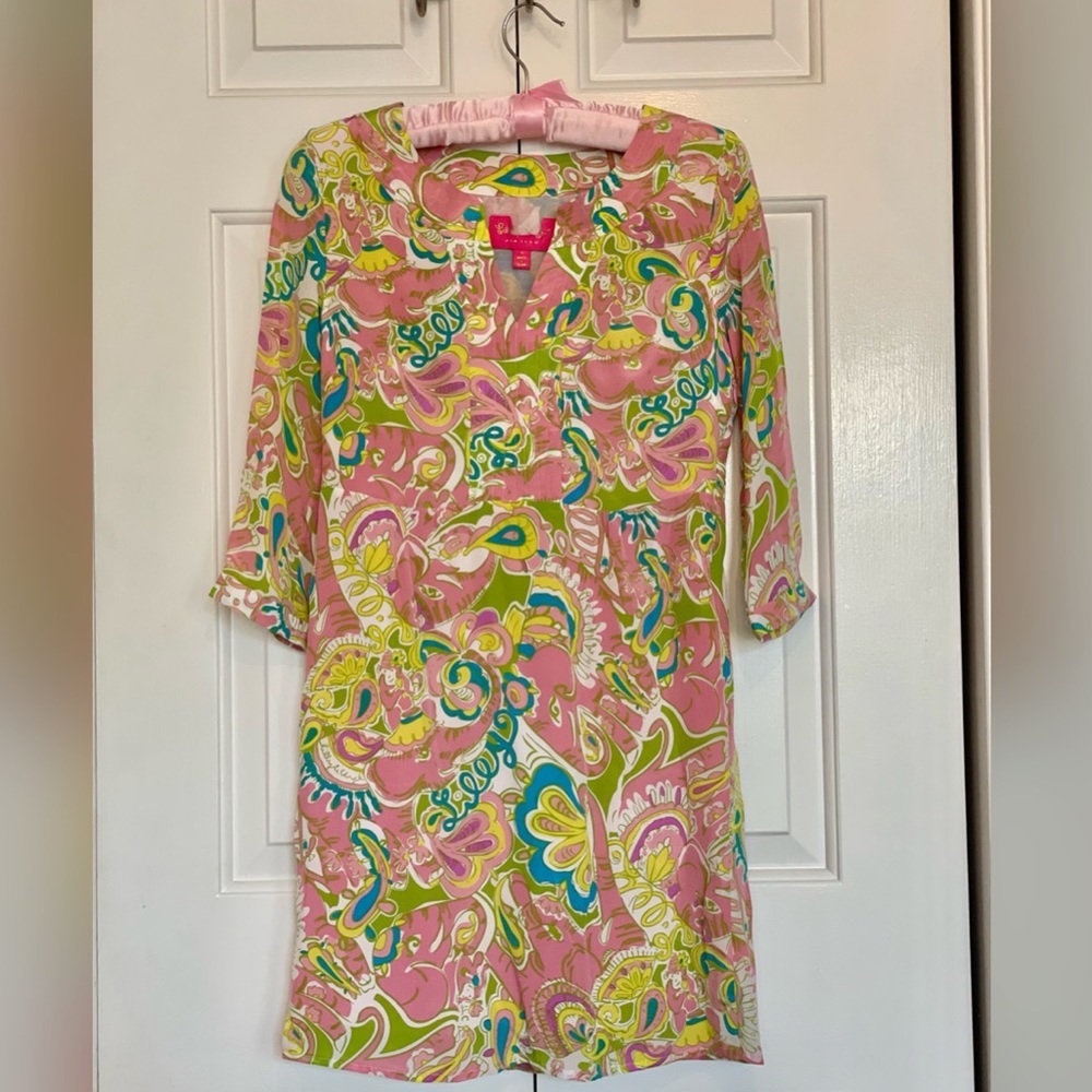 EUC Lilly Pulitzer Sample Chin Chin Jubilee Dress